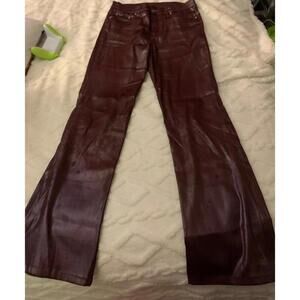 L.E.I. Leather Purple Pants size 11​​